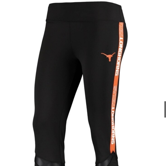 University of Texas Longhorn Cropped Elektra Leggings - Picture 3 of 4